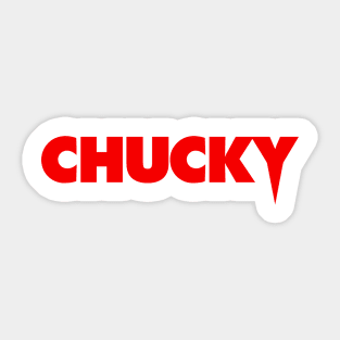 Chucky 2021 Title Block Sticker